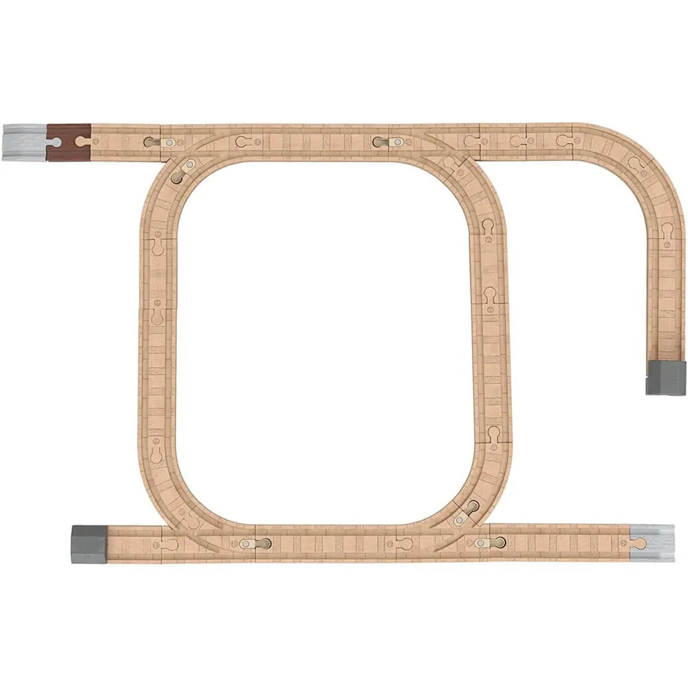 Fisher-Price Toys Fisher-Price Thomas & Friends Wooden Railway Expansion Clackety Track Pack
