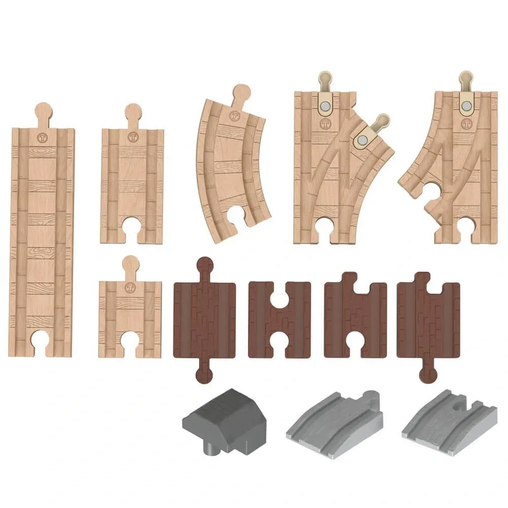 Fisher-Price Toys Fisher-Price Thomas & Friends Wooden Railway Expansion Clackety Track Pack