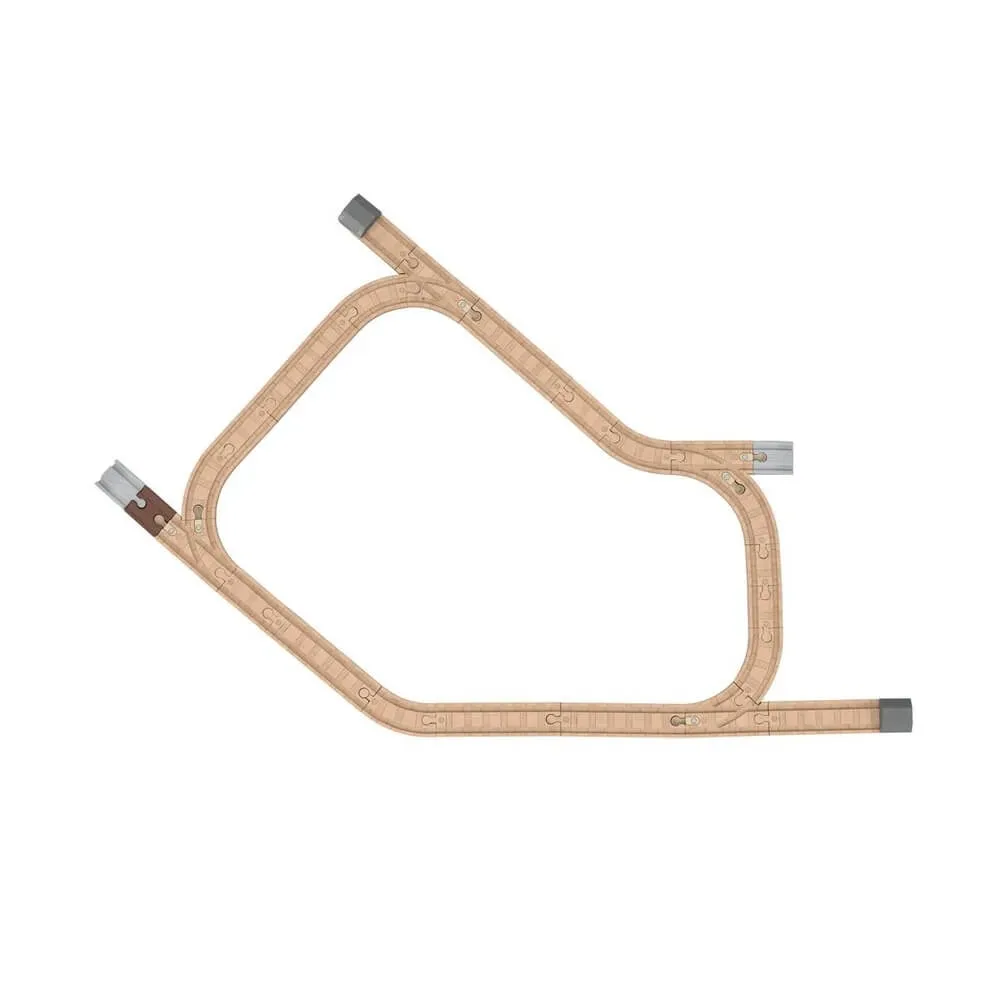 Fisher-Price Toys Fisher-Price Thomas & Friends Wooden Railway Expansion Clackety Track Pack