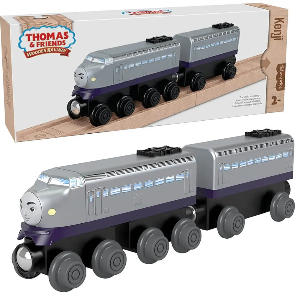 Fisher-Price Toys Fisher-Price Thomas & Friends Wooden Railway Kenji Engine and Car