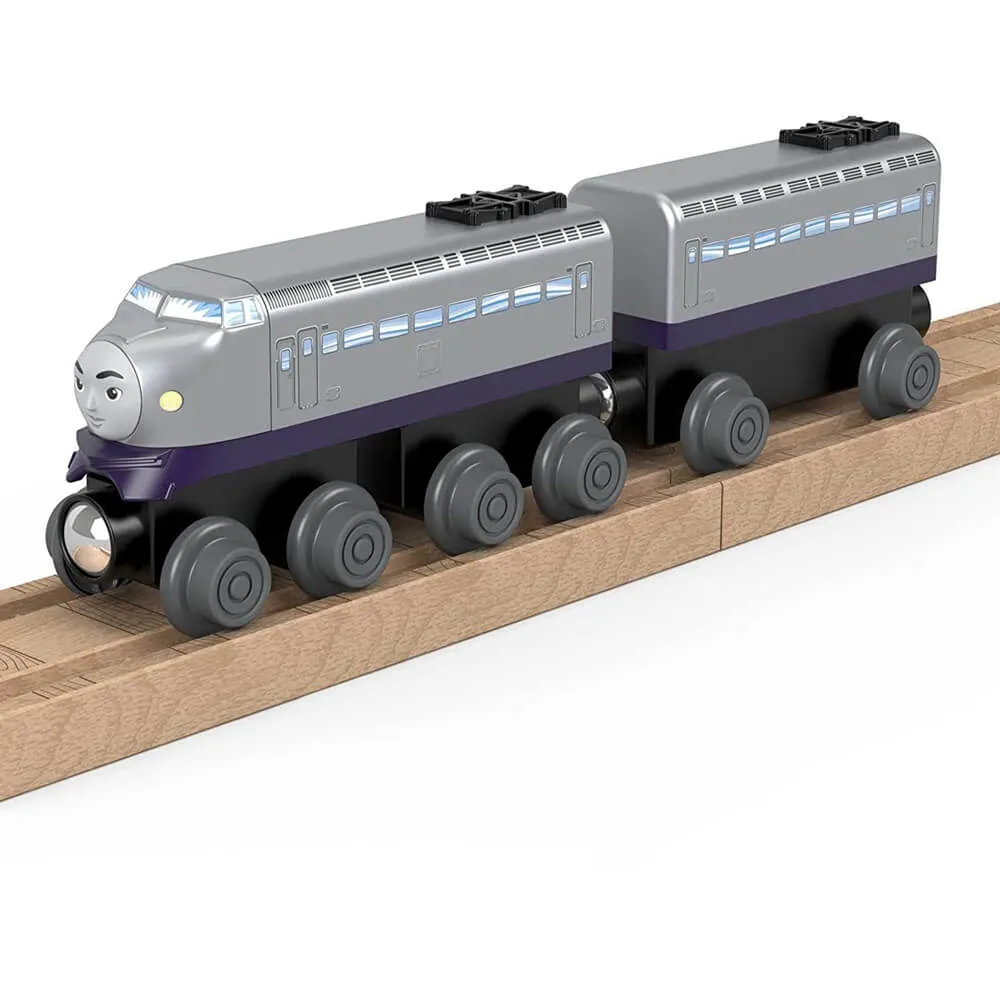Fisher-Price Toys Fisher-Price Thomas & Friends Wooden Railway Kenji Engine and Car