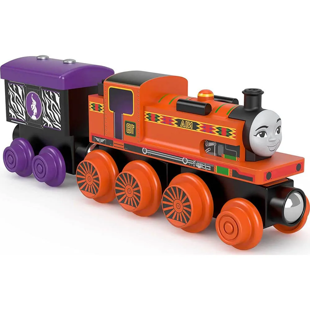 Fisher-Price Toys Fisher-Price Thomas & Friends Wooden Railway Nia Engine and Cargo Car