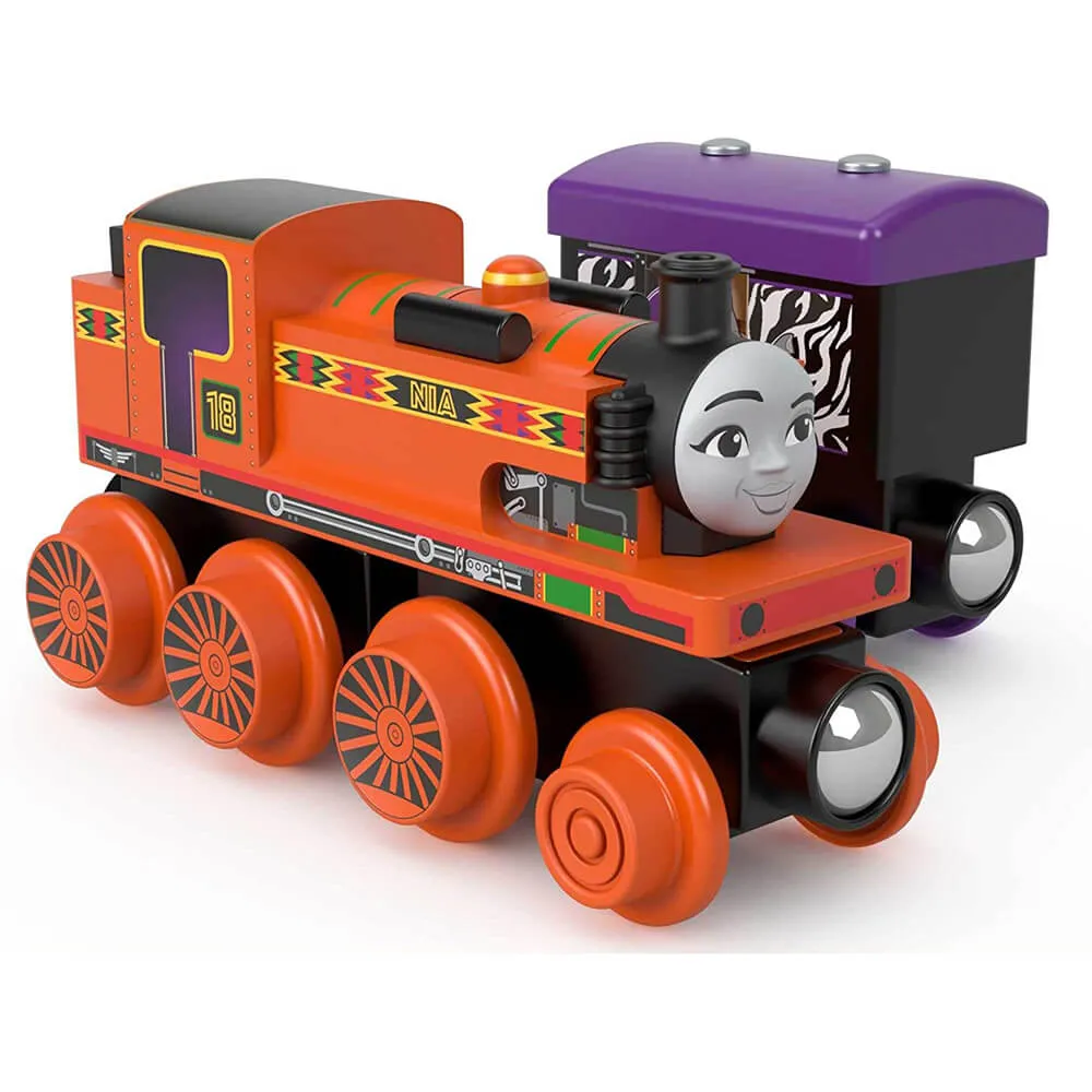 Fisher-Price Toys Fisher-Price Thomas & Friends Wooden Railway Nia Engine and Cargo Car