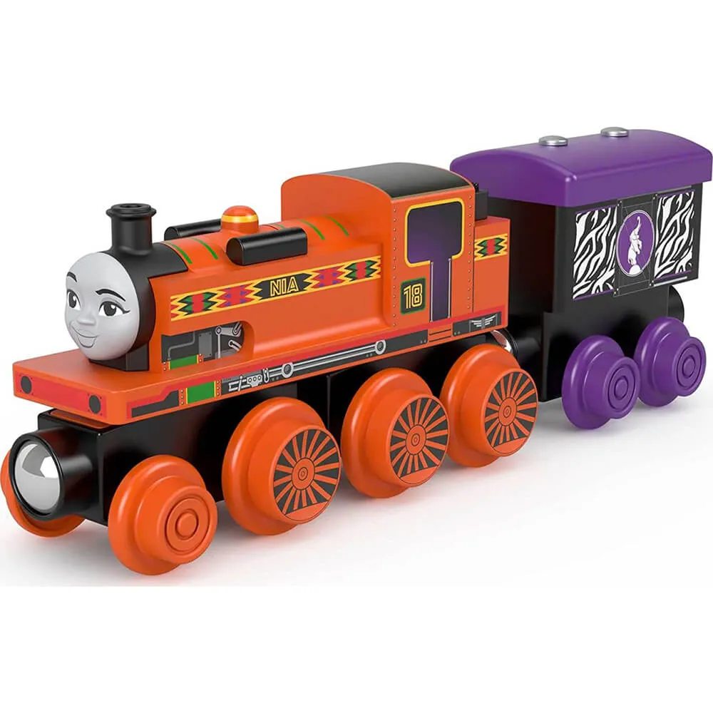Fisher-Price Toys Fisher-Price Thomas & Friends Wooden Railway Nia Engine and Cargo Car