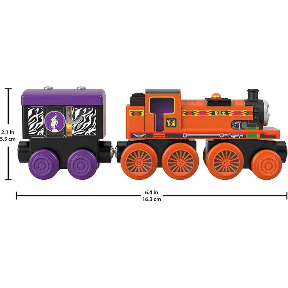 Fisher-Price Toys Fisher-Price Thomas & Friends Wooden Railway Nia Engine and Cargo Car