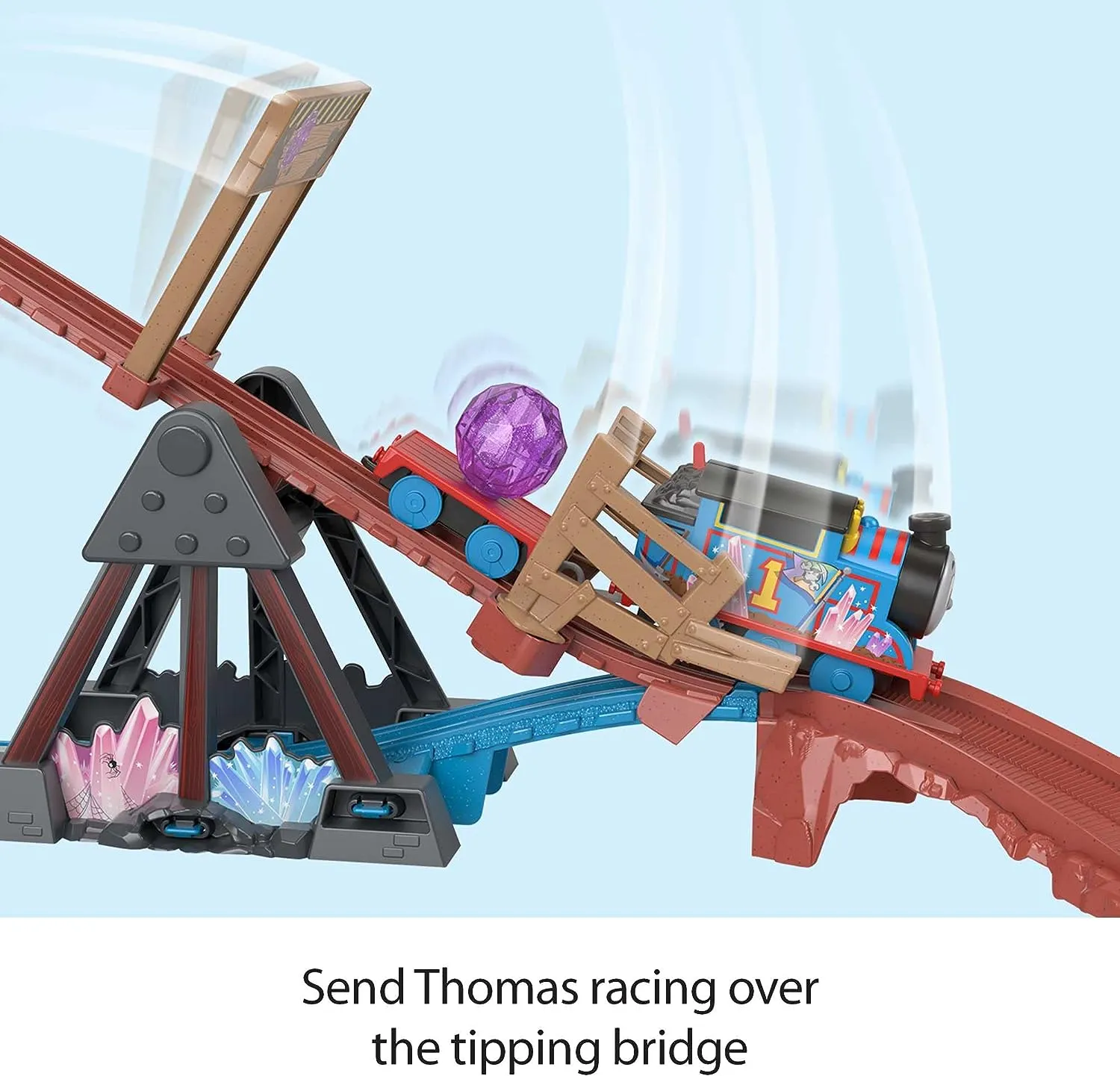 Fisher-Price Toys Fisher-Price Thomas and Friends Toy Train Set with Motorized Thomas Train