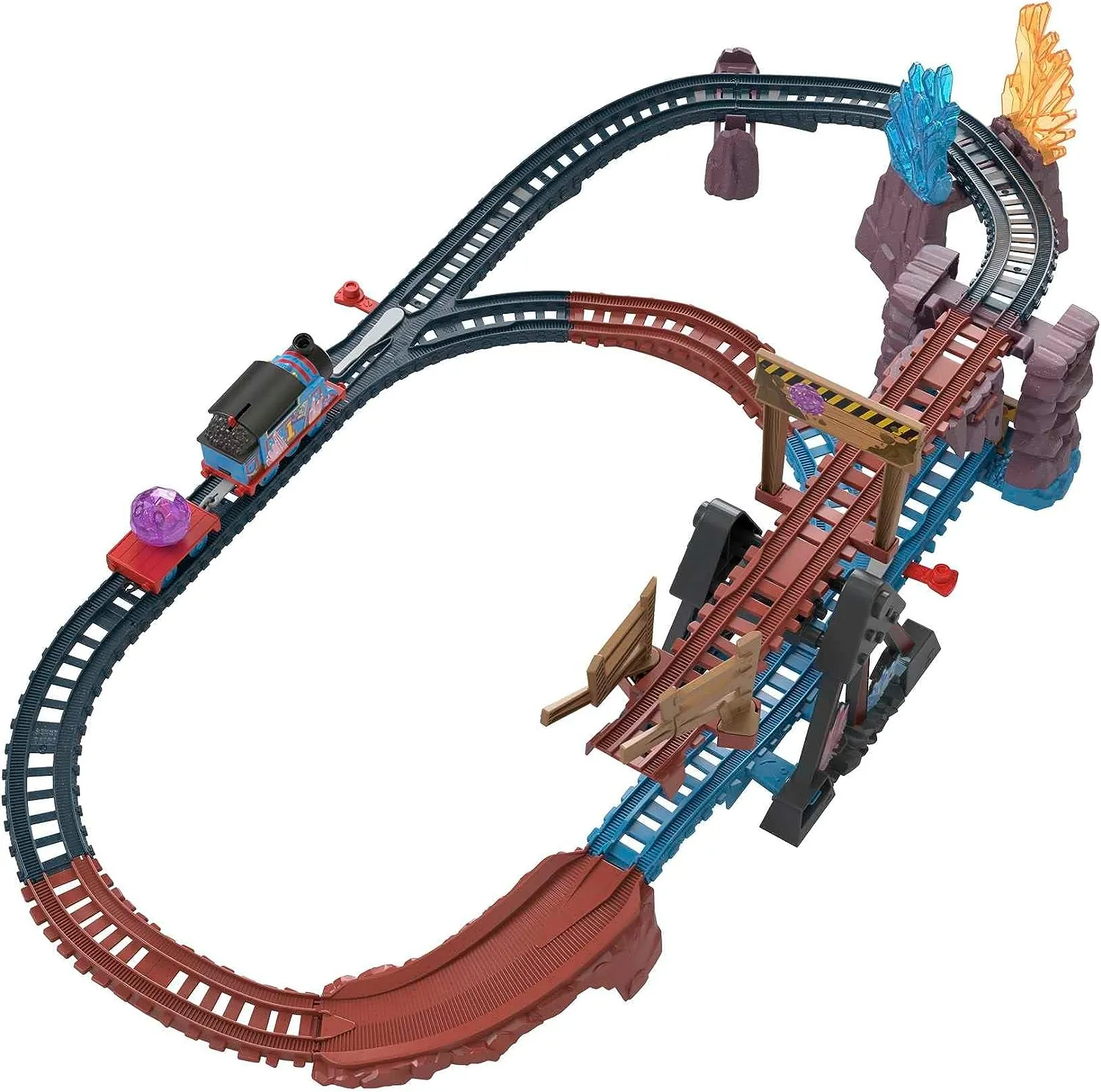 Fisher-Price Toys Fisher-Price Thomas and Friends Toy Train Set with Motorized Thomas Train
