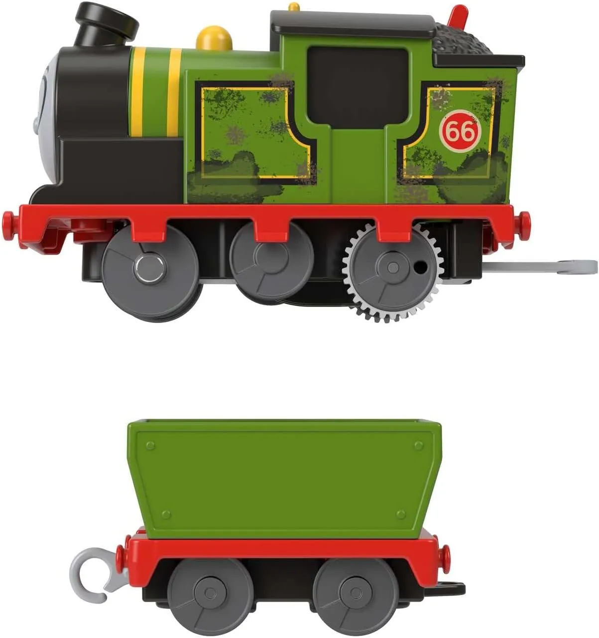 Fisher-Price Toys ?Fisher-Price Thomas and Friends Whiff Toy Train, Battery-Powered Motorized Train Engine and Cargo Car