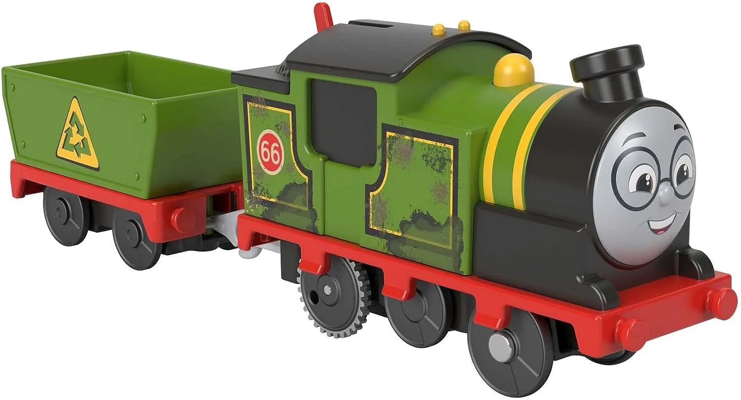 Fisher-Price Toys ?Fisher-Price Thomas and Friends Whiff Toy Train, Battery-Powered Motorized Train Engine and Cargo Car
