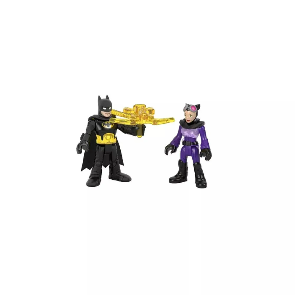 Fisher-Price Toys Imaginext DC Super Friends Batman & Catwoman 2-Pack Figure Set