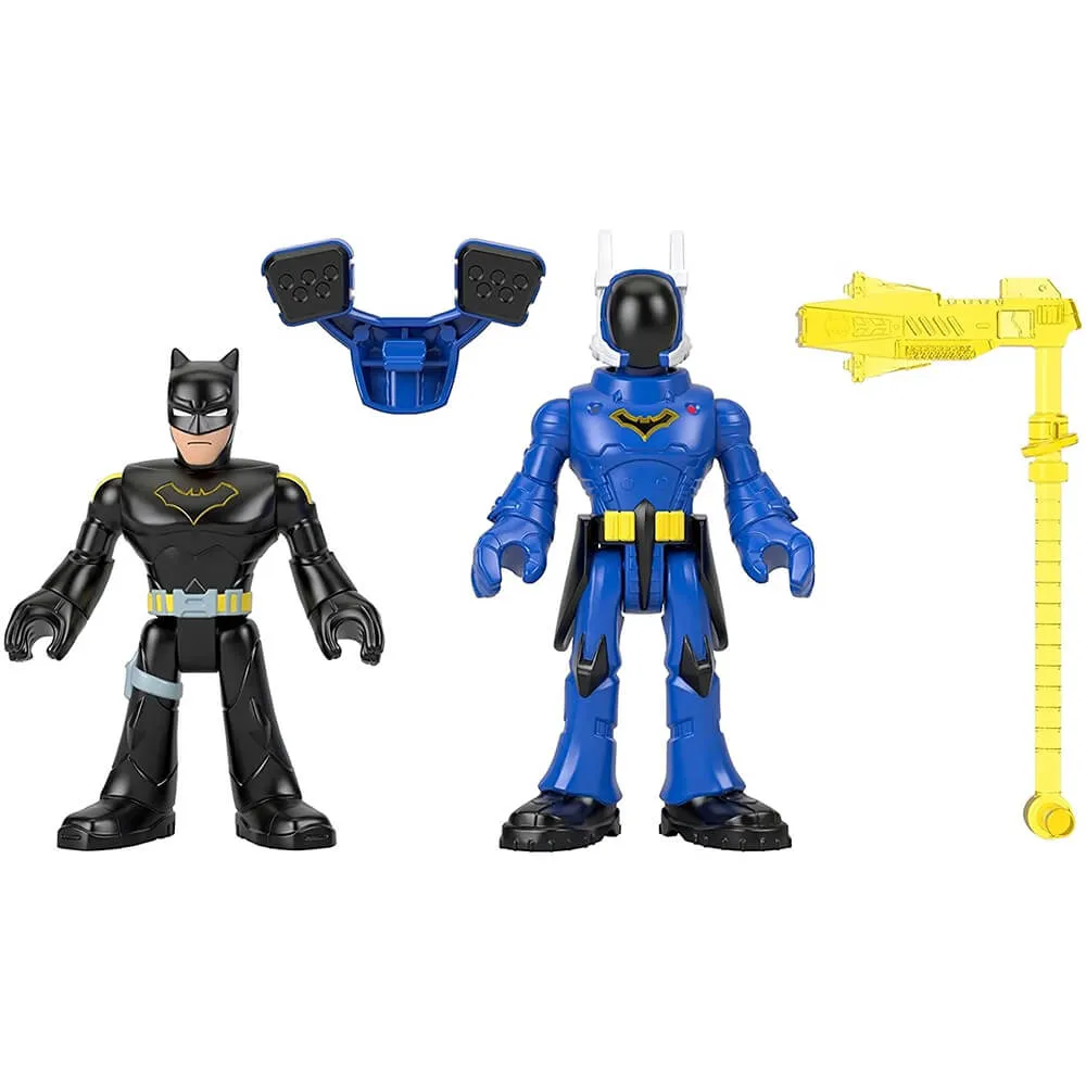 Fisher-Price Toys Imaginext DC Super Friends Batman & Rookie Action Figures Set