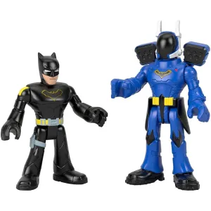 Fisher-Price Toys Imaginext DC Super Friends Batman & Rookie Action Figures Set