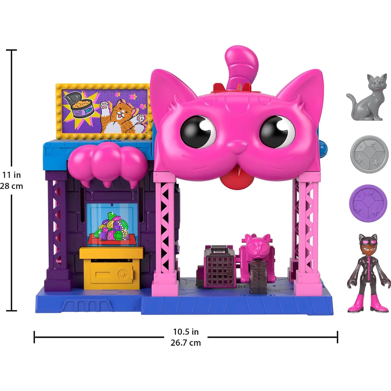 Fisher-Price Toys Imaginext DC Super Friends Catwoman Playhouse Playset