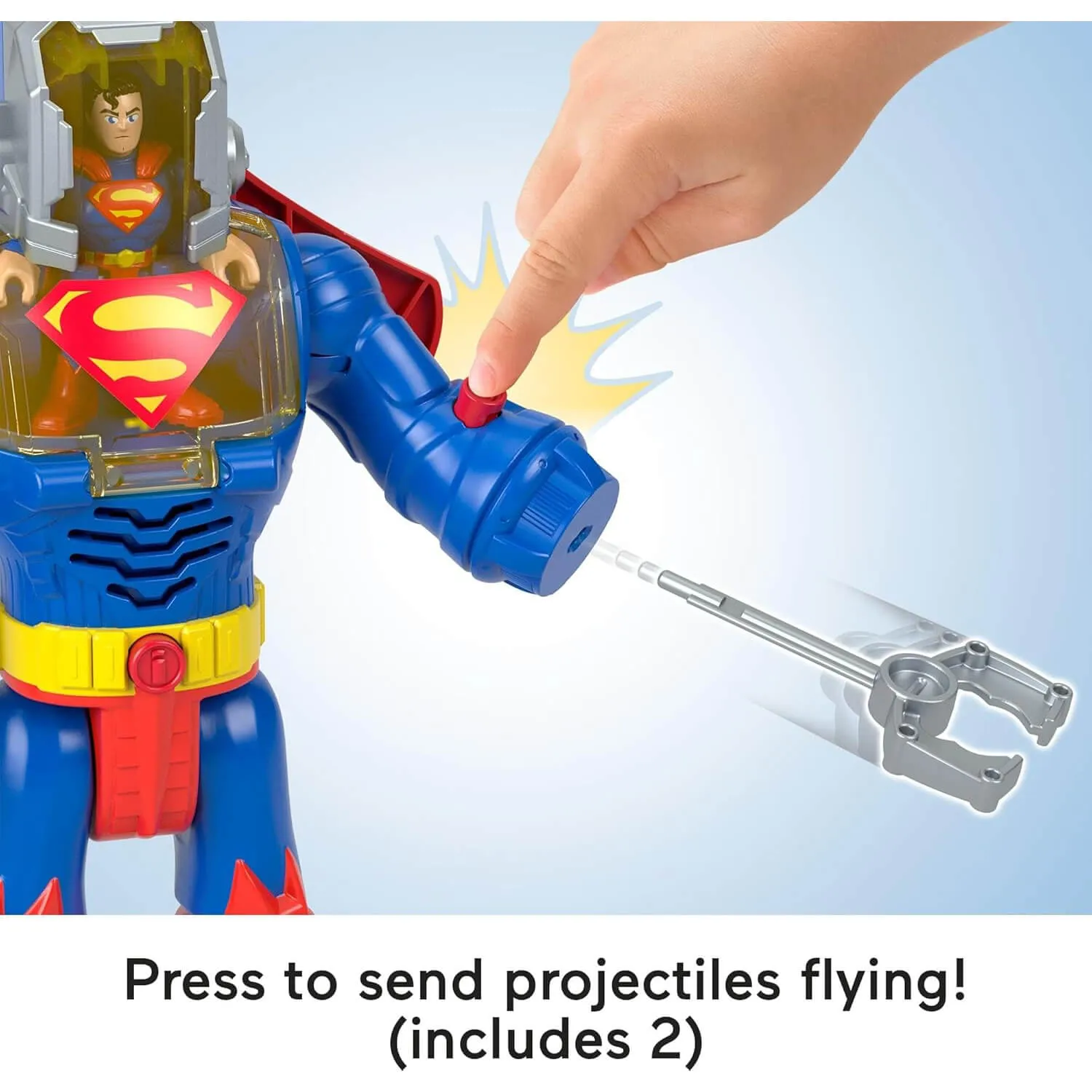 Fisher-Price Toys Imaginext DC Super Friends Superman Insider & Exo Suit Robot