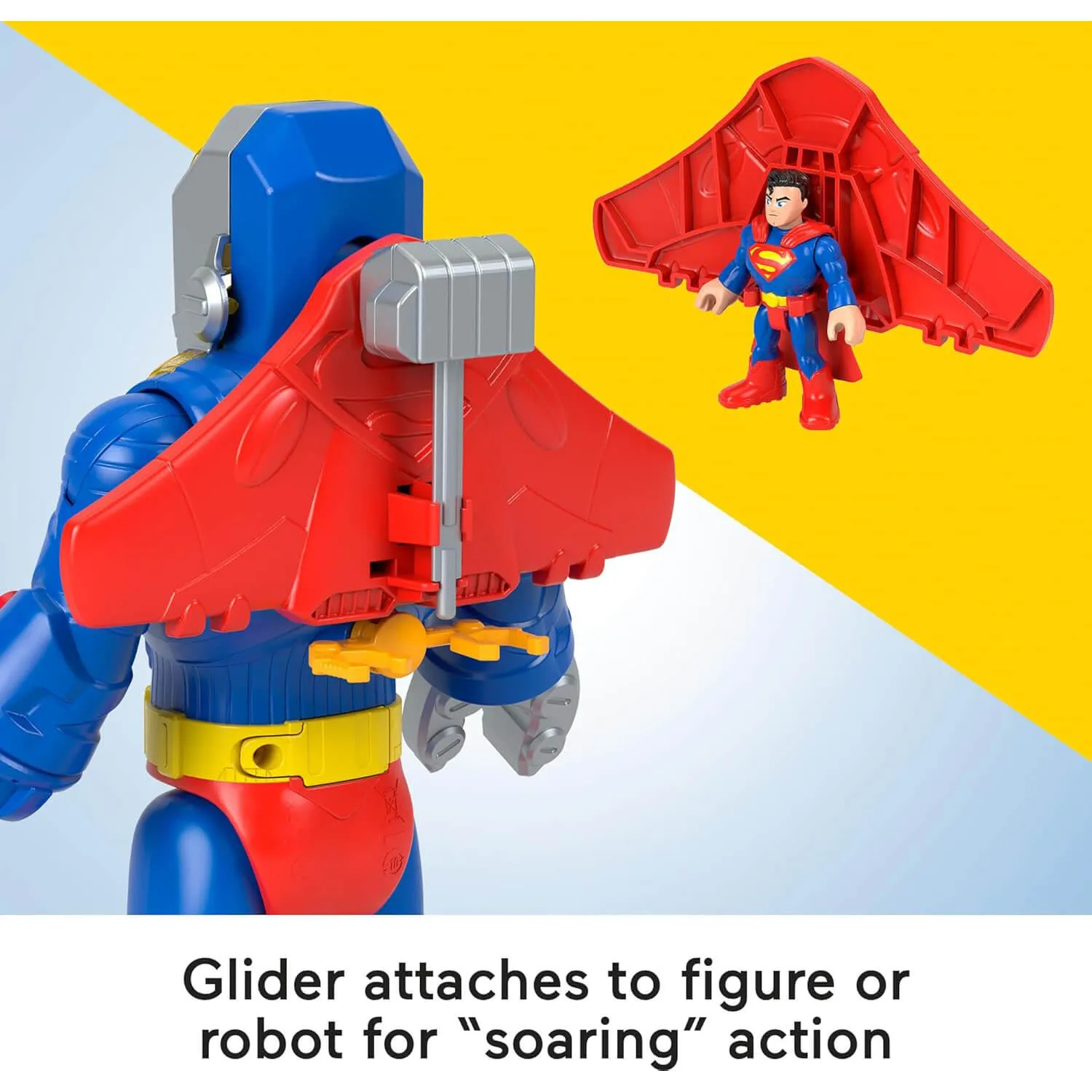 Fisher-Price Toys Imaginext DC Super Friends Superman Insider & Exo Suit Robot