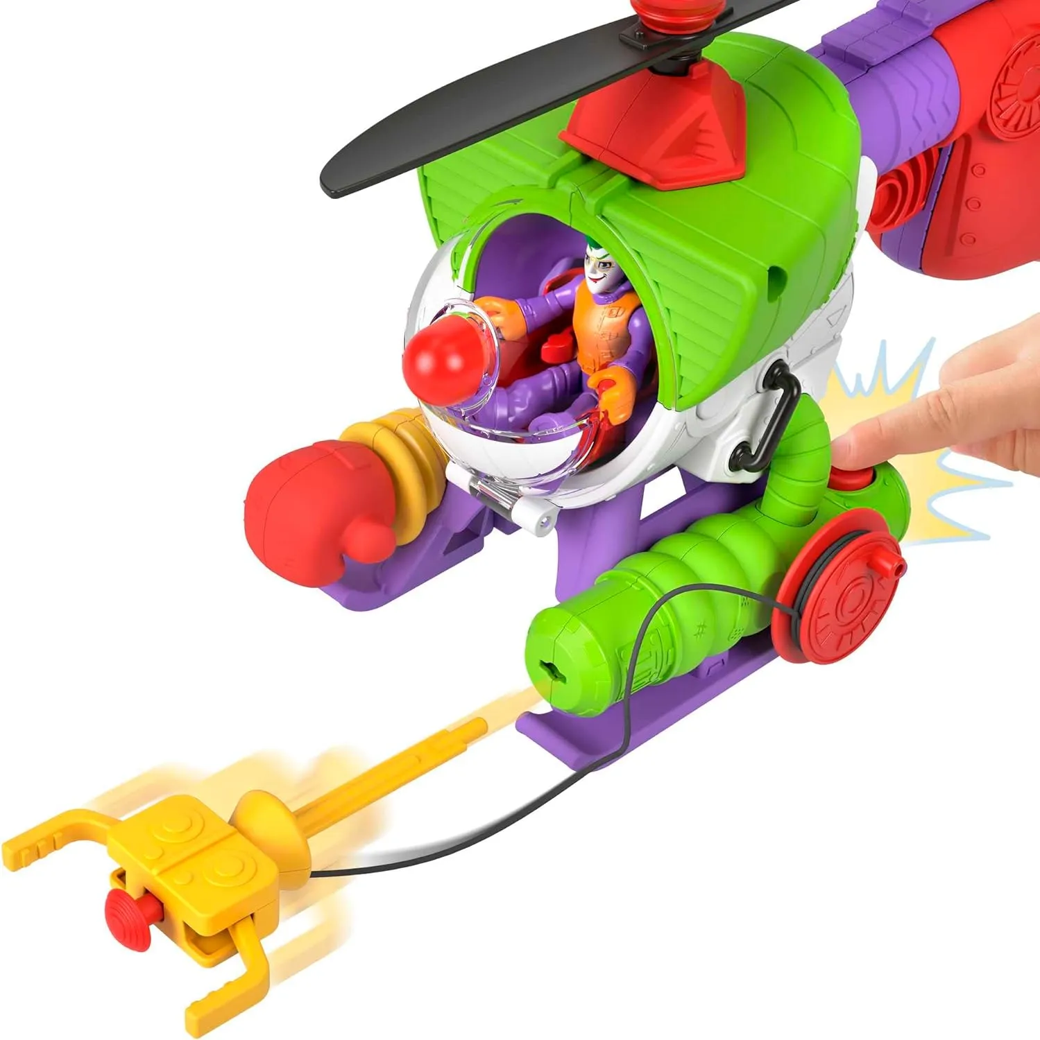 Fisher-Price Toys Imaginext DC Super Friends The Joker Robo Copter