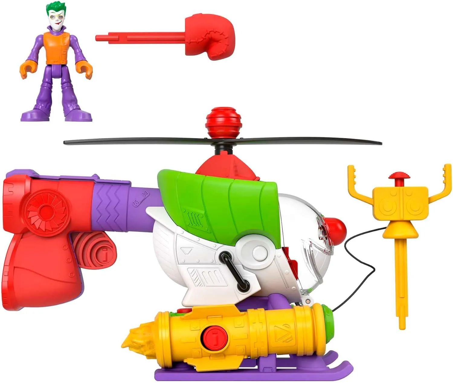 Fisher-Price Toys Imaginext DC Super Friends The Joker Robo Copter