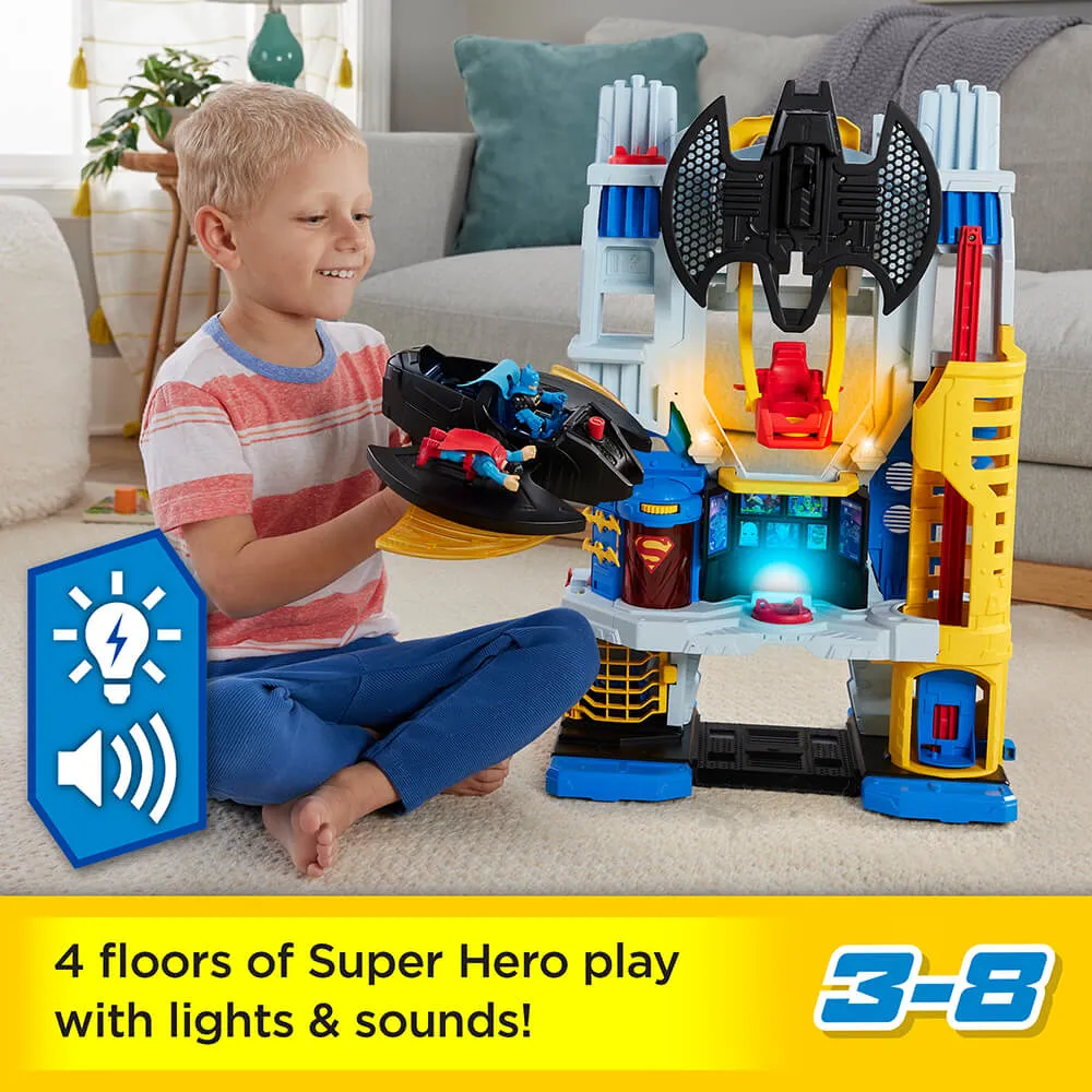 Fisher-Price Toys Imaginext DC Super Friends Ultimate Headquarters Hall of Justice Playset