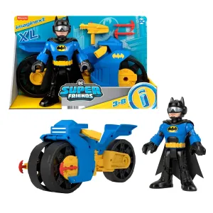Fisher-Price Toys Imaginext DC Super Friends XL Batcycle & Batman