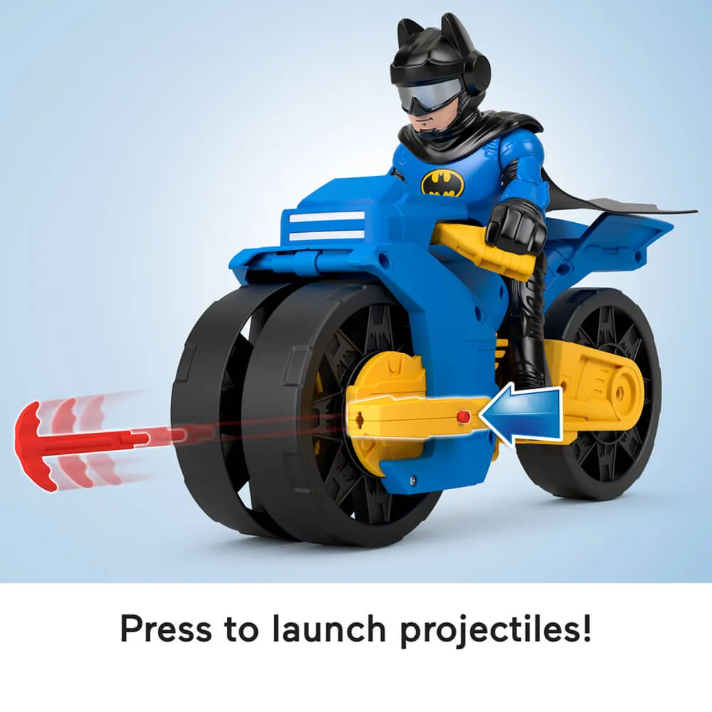 Fisher-Price Toys Imaginext DC Super Friends XL Batcycle & Batman