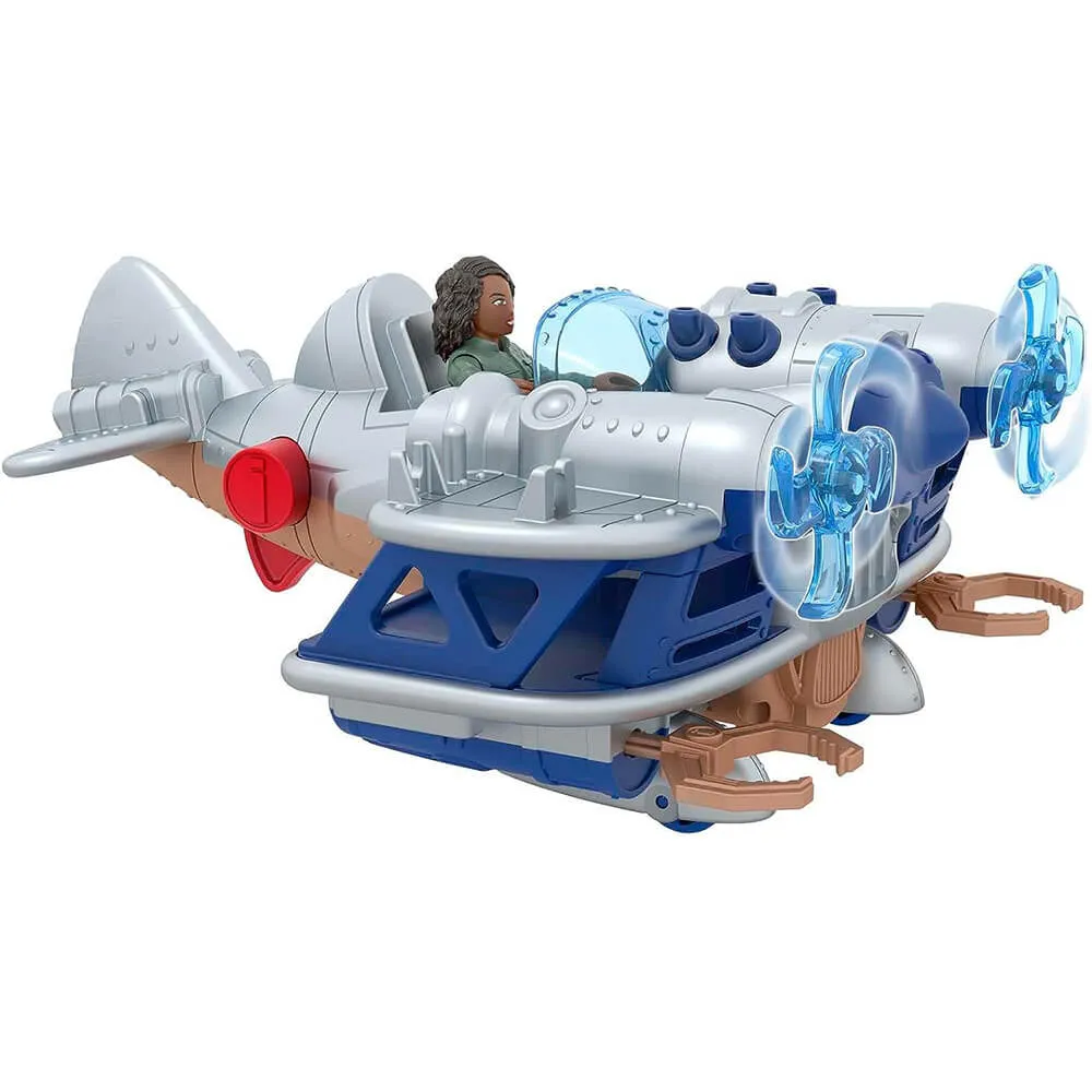 Fisher-Price Toys Imaginext Jurassic World Air Tracker Kayla & Plane Playset