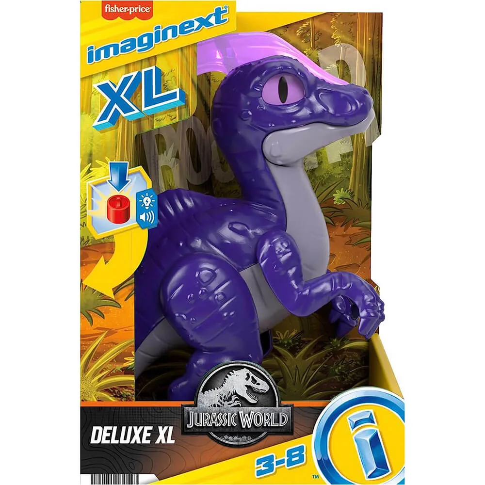 Fisher-Price Toys Imaginext Jurassic World Deluxe Parasaurolophus XL Dinosaur