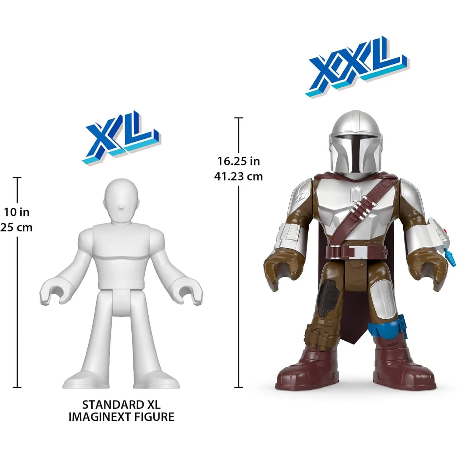 Fisher-Price Toys Imaginext Star Wars The Mandalorian XXL 16 Inch Action Figure