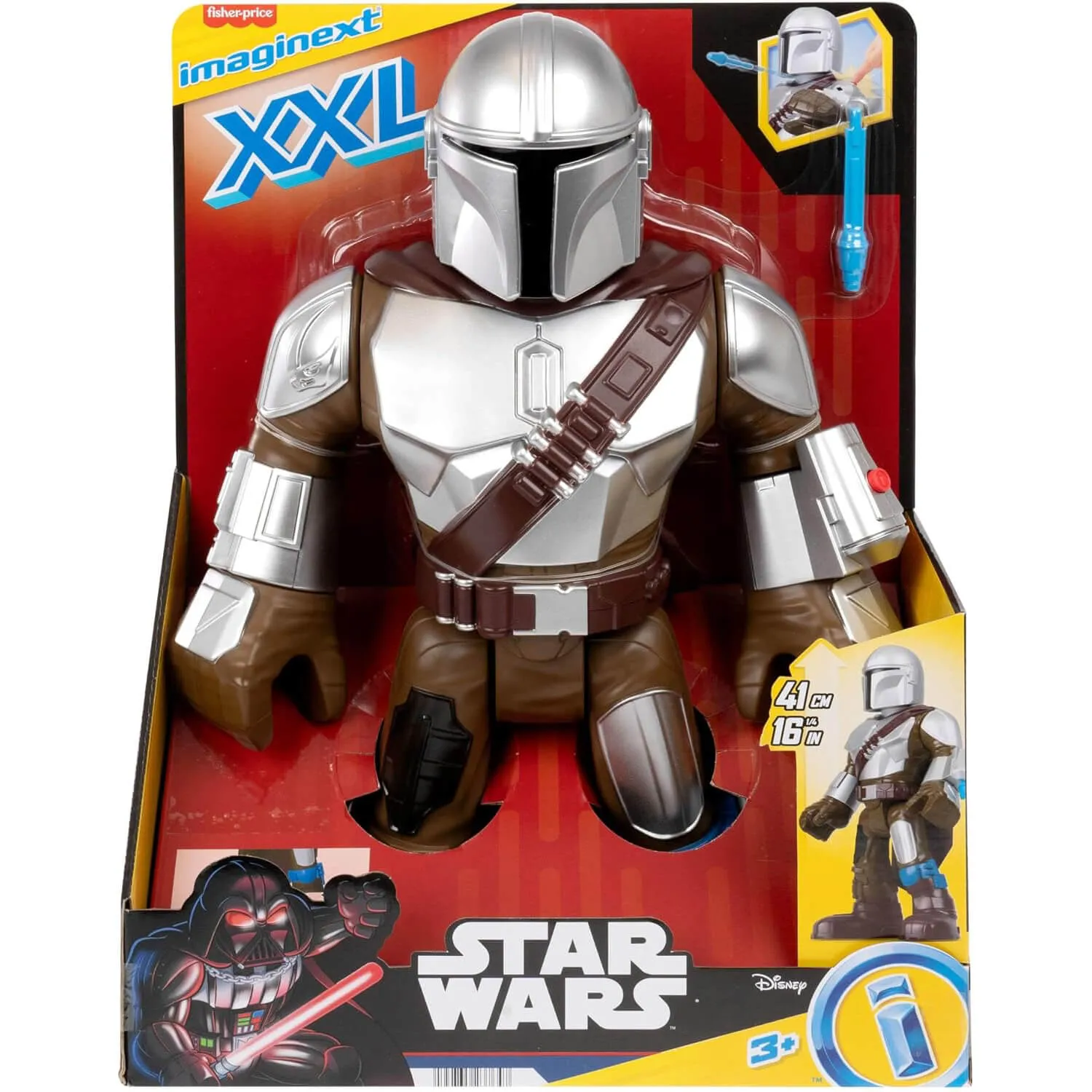 Fisher-Price Toys Imaginext Star Wars The Mandalorian XXL 16 Inch Action Figure