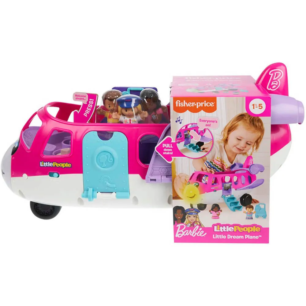 Fisher-Price Toys Little People Barbie Dream Plane