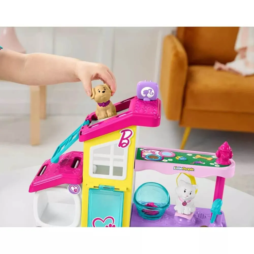 Fisher-Price Toys Little People Barbie Play and Care Pet Spa Playset
