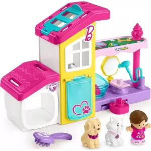 Fisher-Price Toys Little People Barbie Play and Care Pet Spa Playset