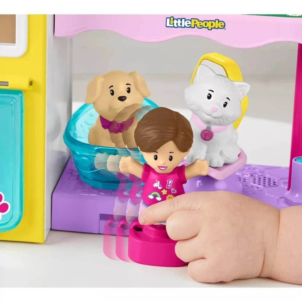 Fisher-Price Toys Little People Barbie Play and Care Pet Spa Playset