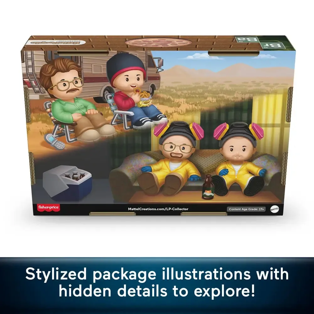 Fisher-Price Toys Little People Collector Breaking Bad TV Show Special Edition Set
