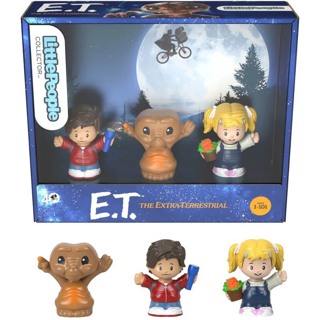 Fisher-Price Toys Little People Collector E.T. The Extra-Terrestrial Figure Set