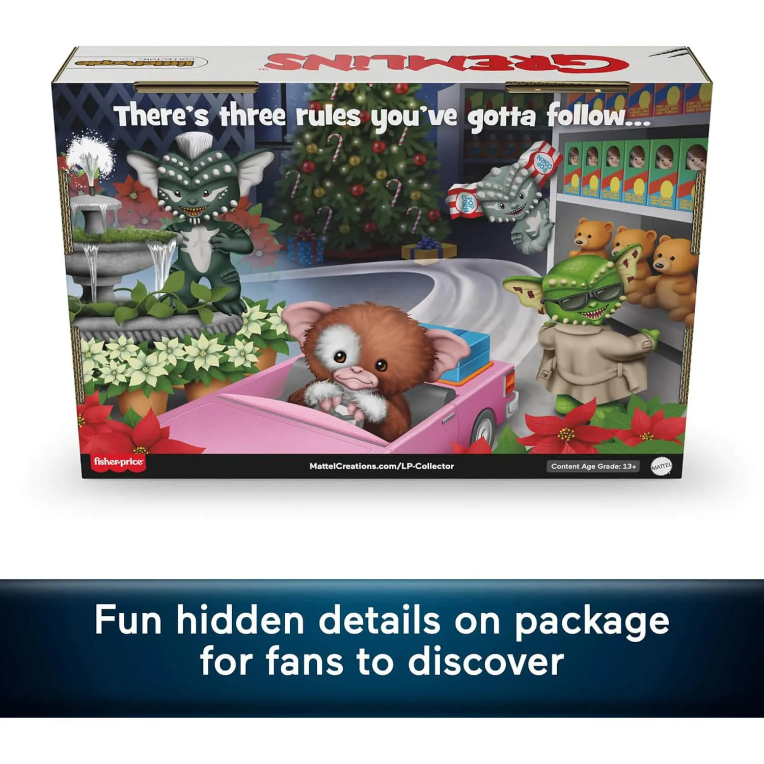 Fisher-Price Toys Little People Collector Gremlins Movie Special Edition Set