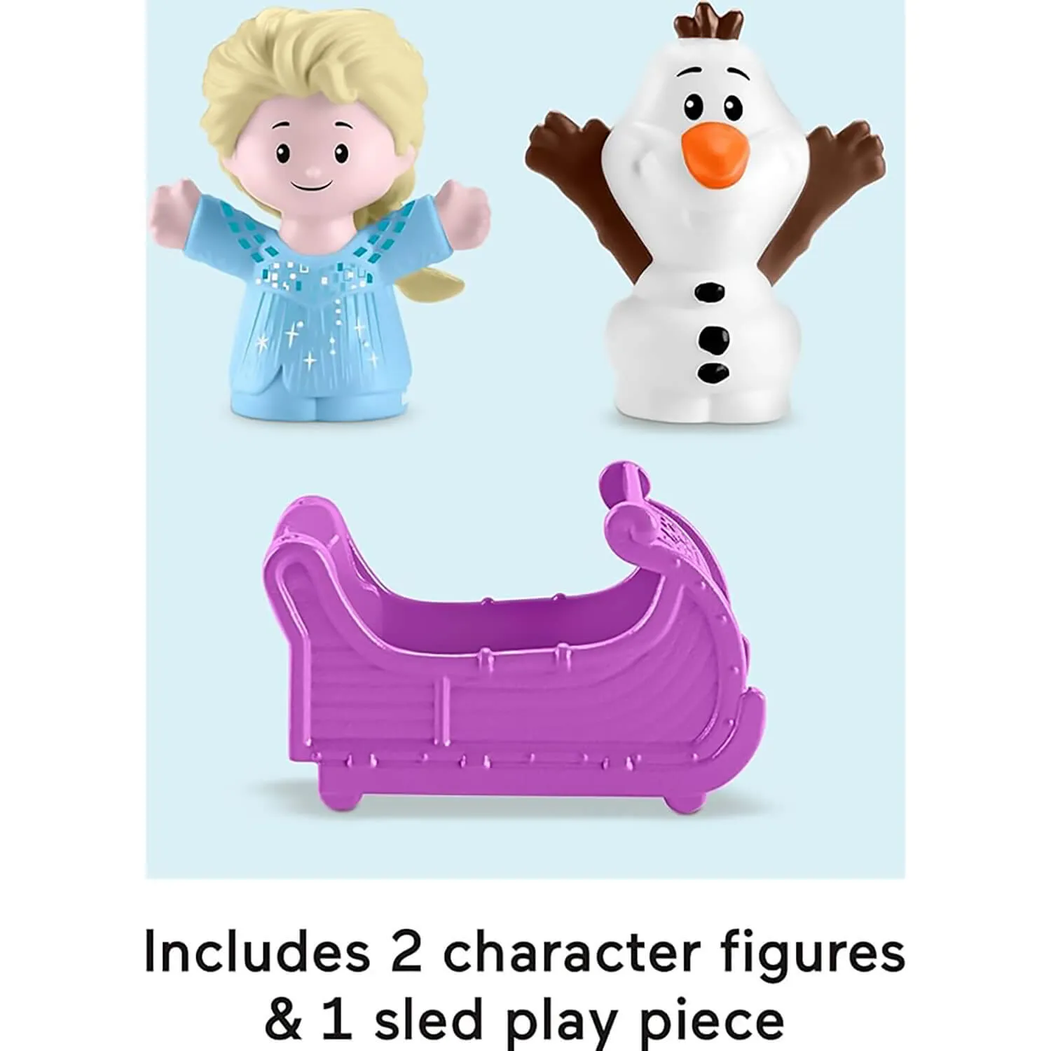 Fisher-Price Toys Little People Disney Frozen Arendelle Sledding Adventures Playset