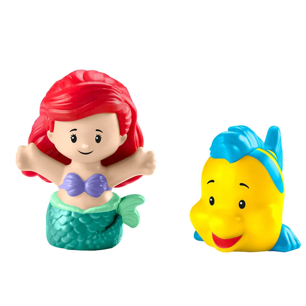 Fisher-Price Toys Little People Disney Princess Ariel's Light-Up Sea Carriage Playset