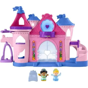 Fisher-Price Toys Little People Disney Princess Magical Lights & Dancing Castle Playset