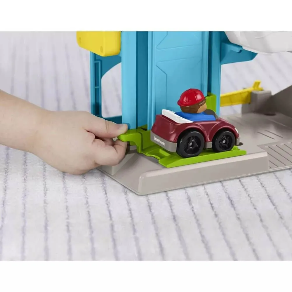 Fisher-Price Toys Little People Helpful Neighbor's Garage Playset