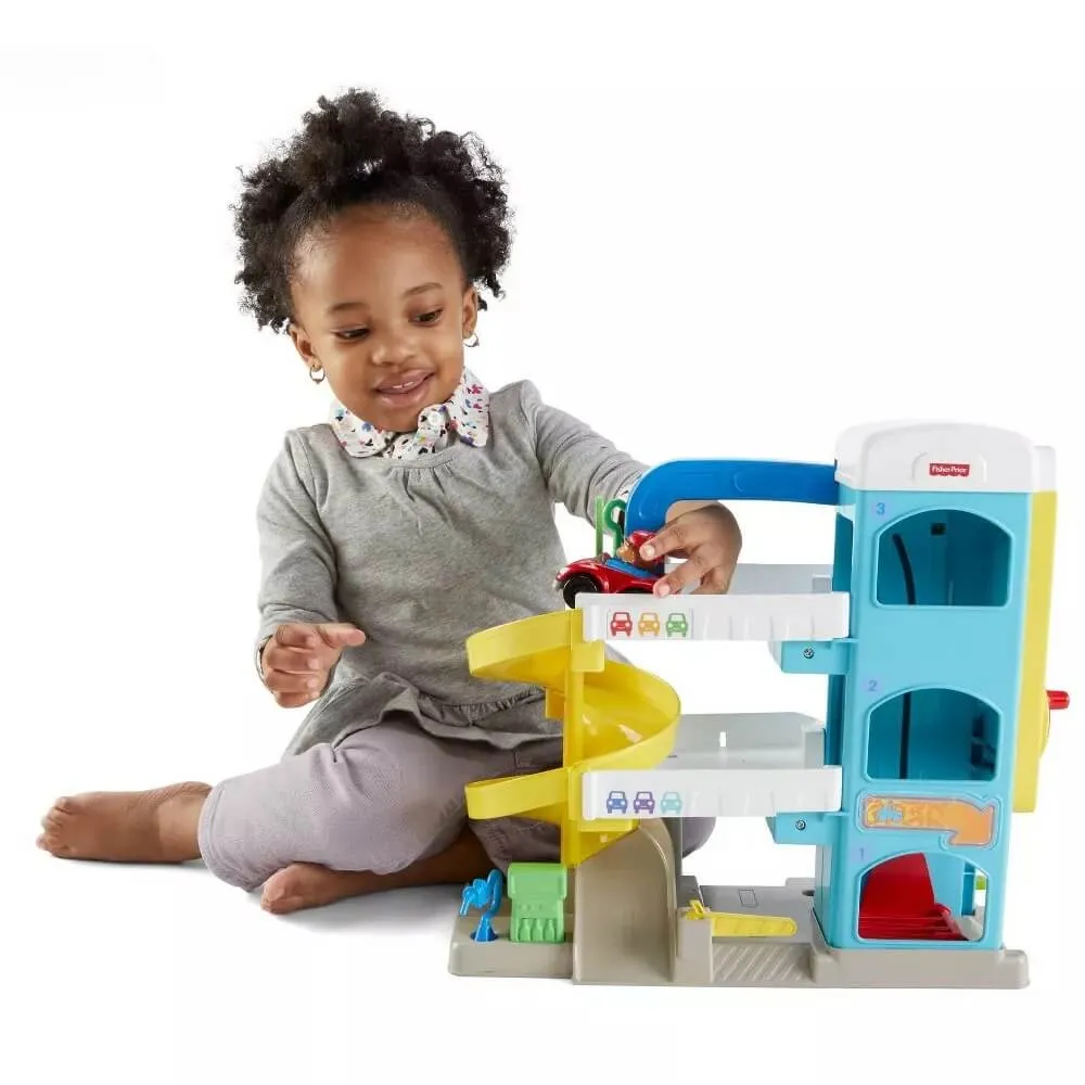 Fisher-Price Toys Little People Helpful Neighbor's Garage Playset
