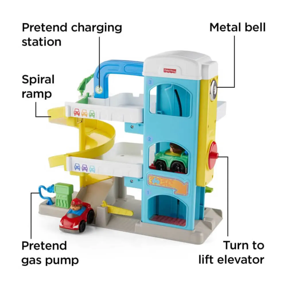 Fisher-Price Toys Little People Helpful Neighbor's Garage Playset