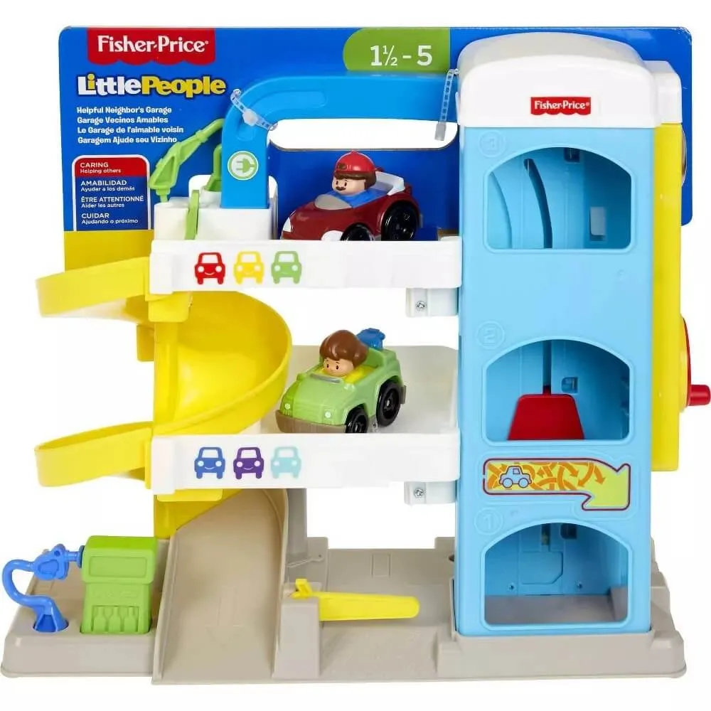 Fisher-Price Toys Little People Helpful Neighbor's Garage Playset