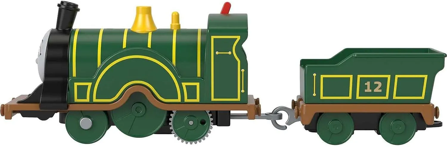Fisher-Price Toys Thomas & Friends Fisher-Price Emily Motorized Engine, Battery-Powered Toy Train