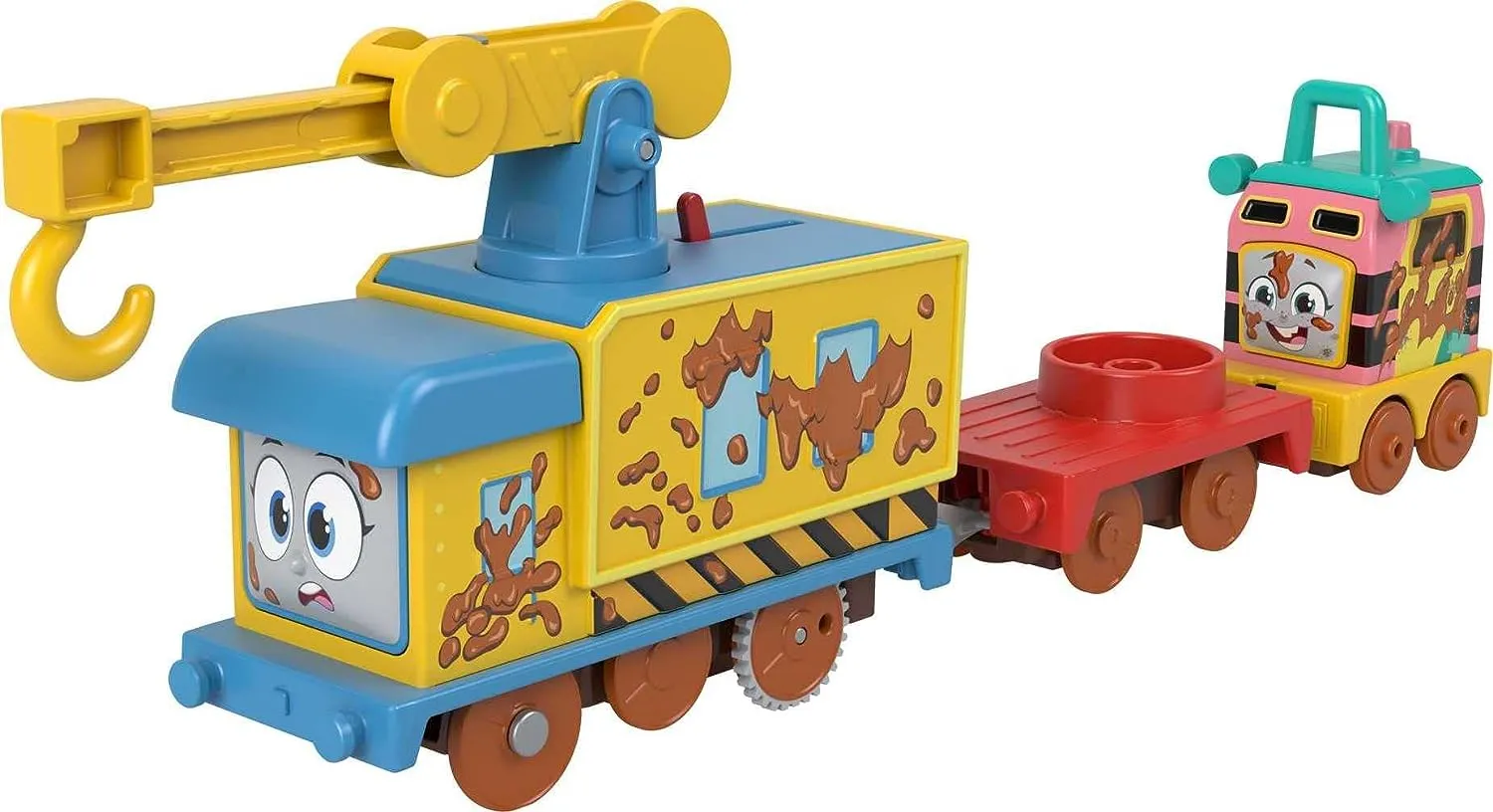 Fisher-Price Toys Thomas & Friends Fisher-Price Fix em Up Friends Motorized Vehicle Set with Toy