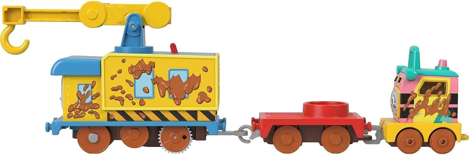 Fisher-Price Toys Thomas & Friends Fisher-Price Fix em Up Friends Motorized Vehicle Set with Toy