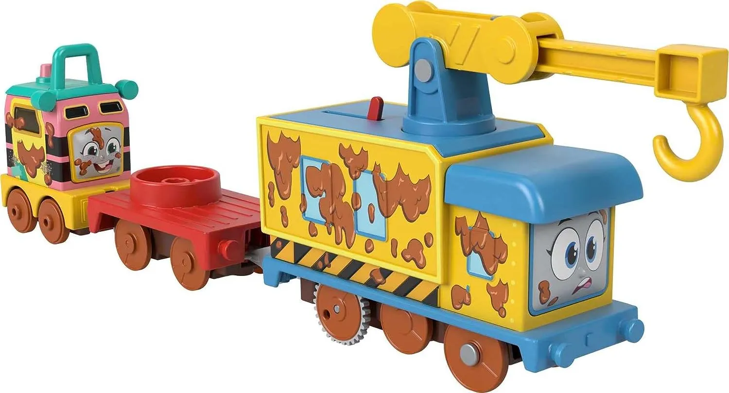 Fisher-Price Toys Thomas & Friends Fisher-Price Fix em Up Friends Motorized Vehicle Set with Toy