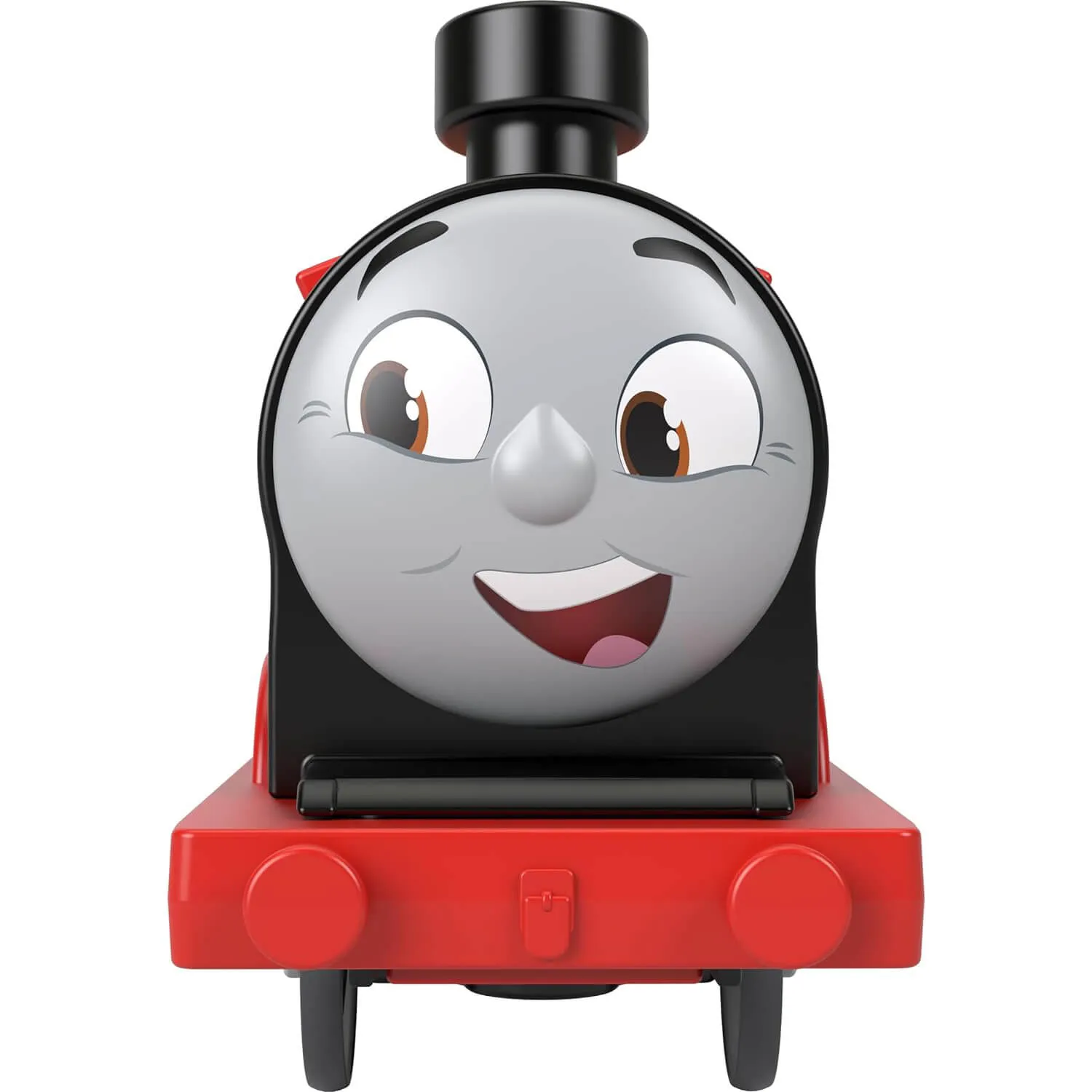 Fisher-Price Toys Thomas & Friends Graffiti James Motorized Toy Train Engine with Tender & Cargo Car