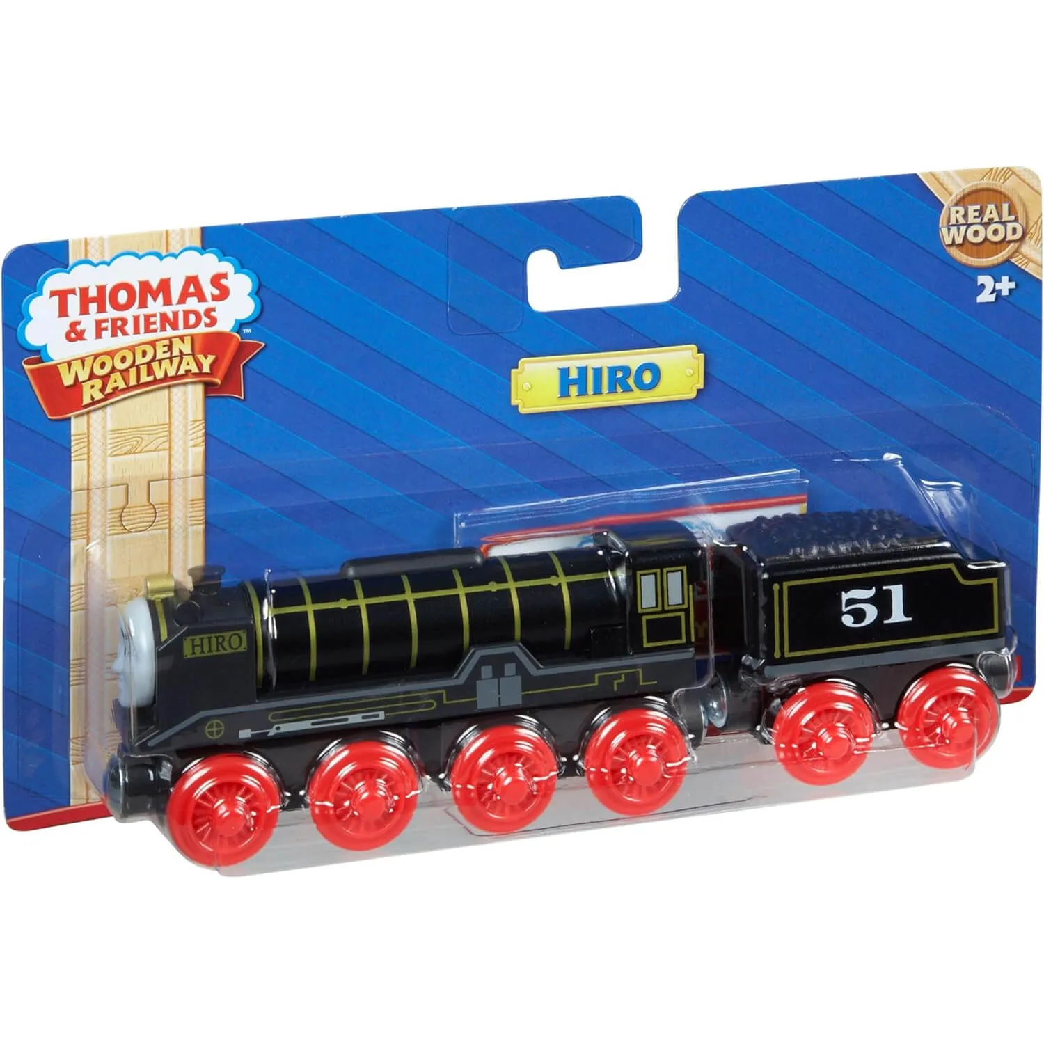 Fisher-Price Toys Thomas and Friends Hiro Wooden Railway Engine