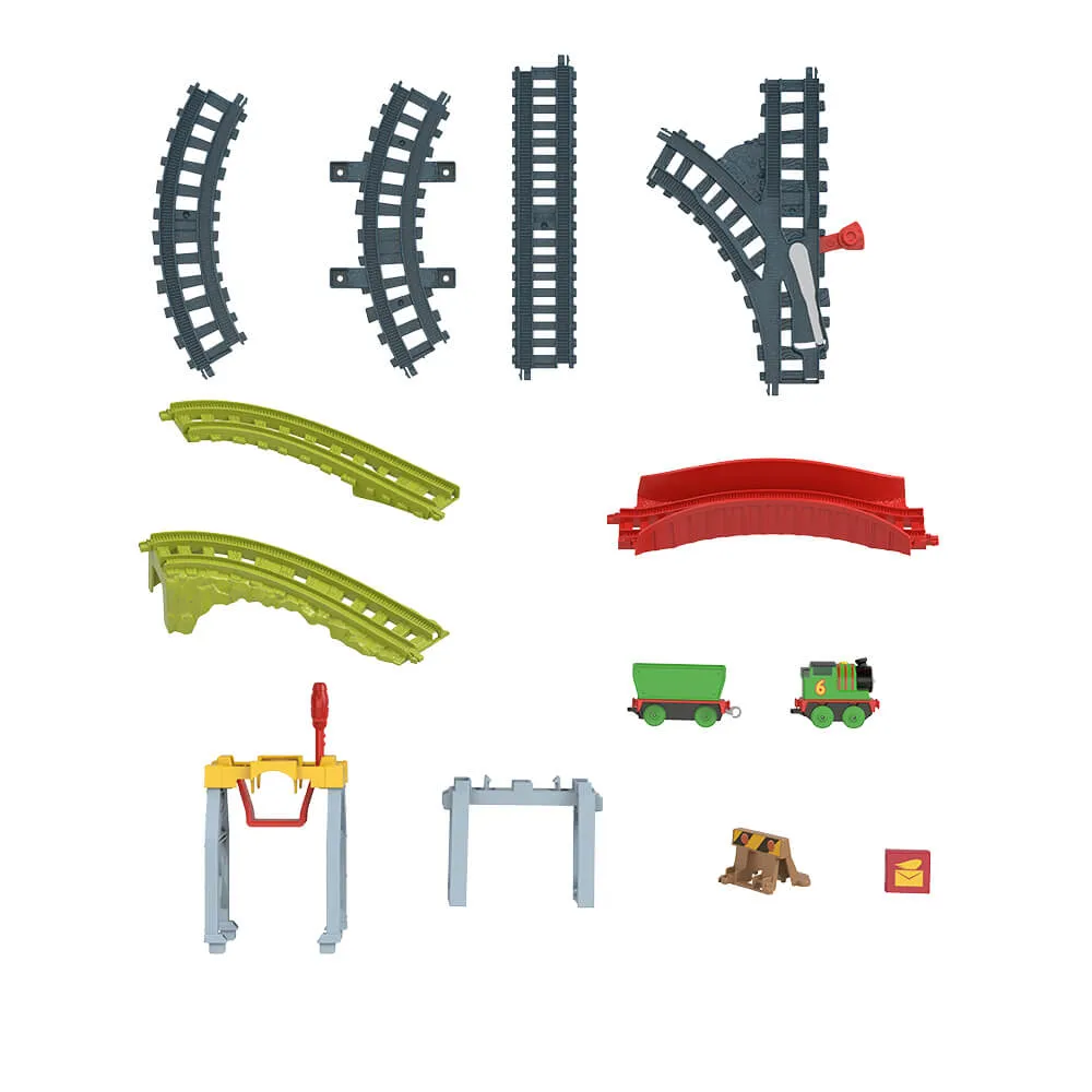 Fisher-Price Toys Thomas and Friends Percy's up and Over Cargo Drop Playset