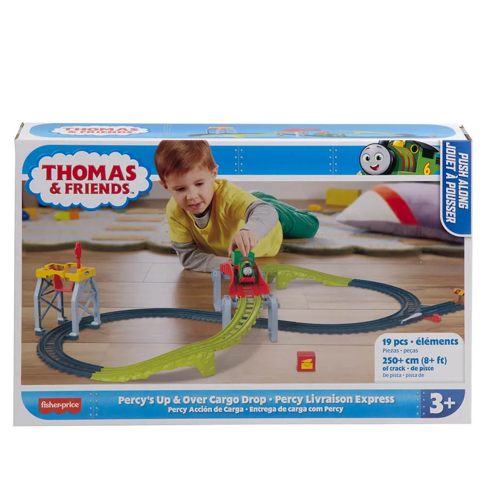 Fisher-Price Toys Thomas and Friends Percy's up and Over Cargo Drop Playset